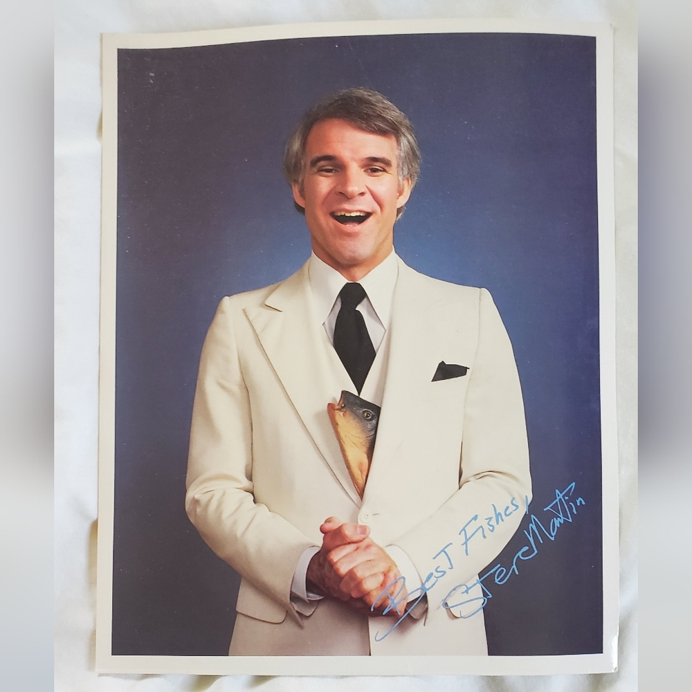 Steve Martin Vtg February 17, 1978 Wild & Crazy Guy Signed Photograph 8" X 10"